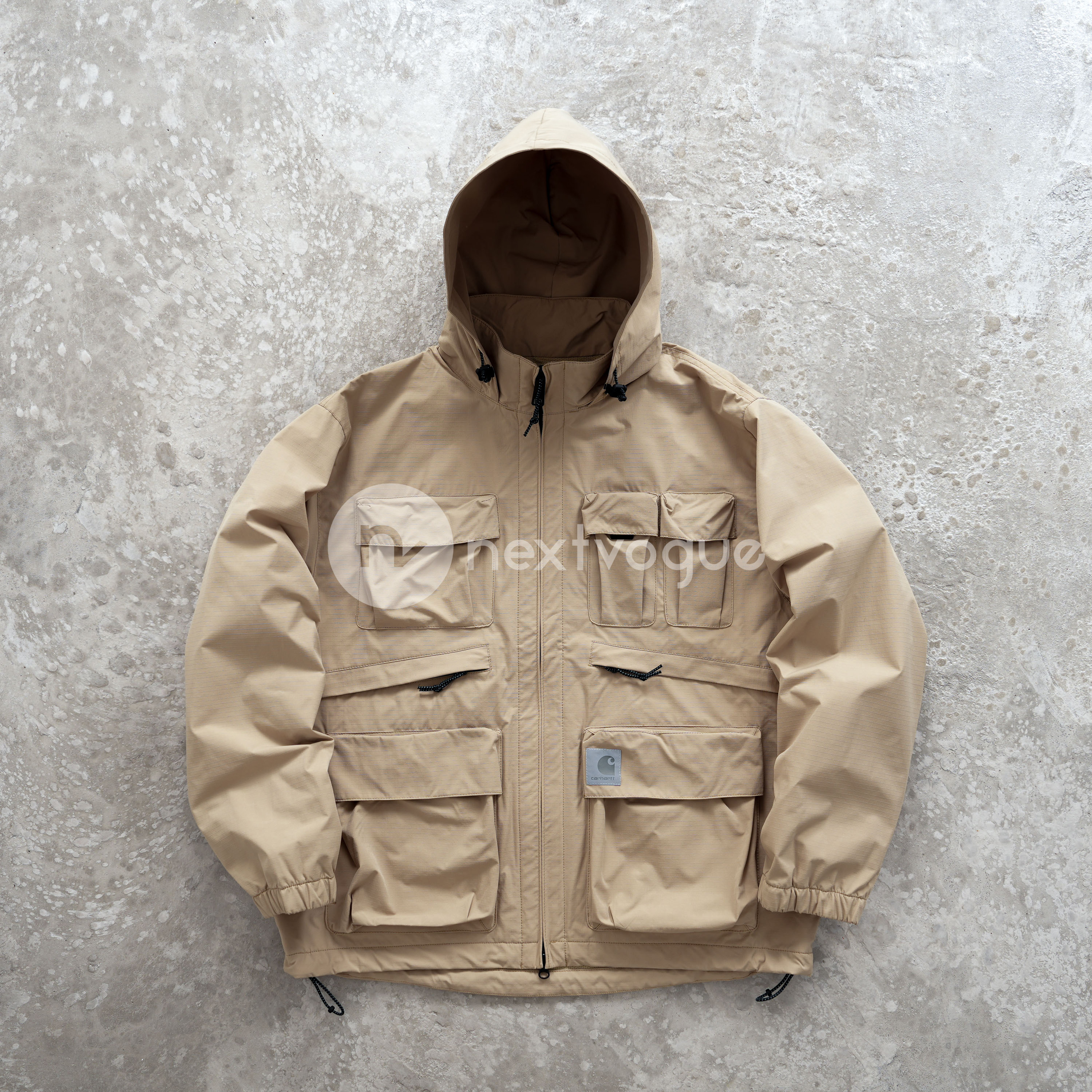 【NextVogue】carhartt wip idaho jacket多口袋机能防水夹克外套 - 图0