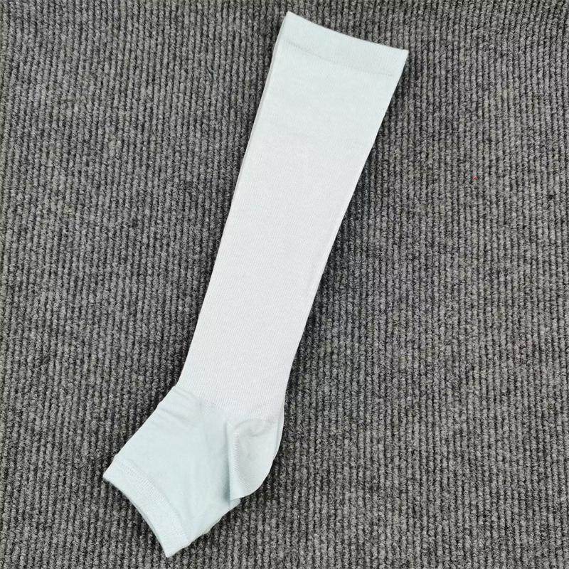 外贸长筒袜子女纯棉二级压力小腿袜百搭纯色运动及膝美腿高筒女袜,淘宝优惠券,粉丝福利购,淘宝优惠卷