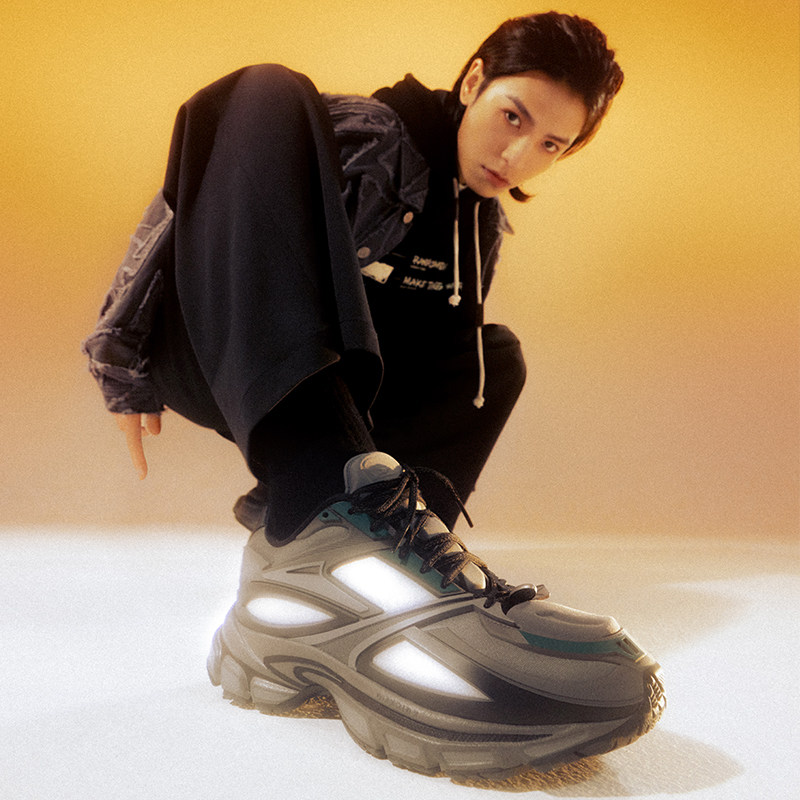 【reebokxrandomevent联名】锐步男鞋 reebok跑步鞋