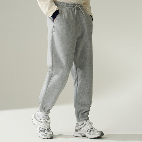 Reebok锐步官方24年新款男女同款休闲舒适潮流运动针织长裤 - 图1