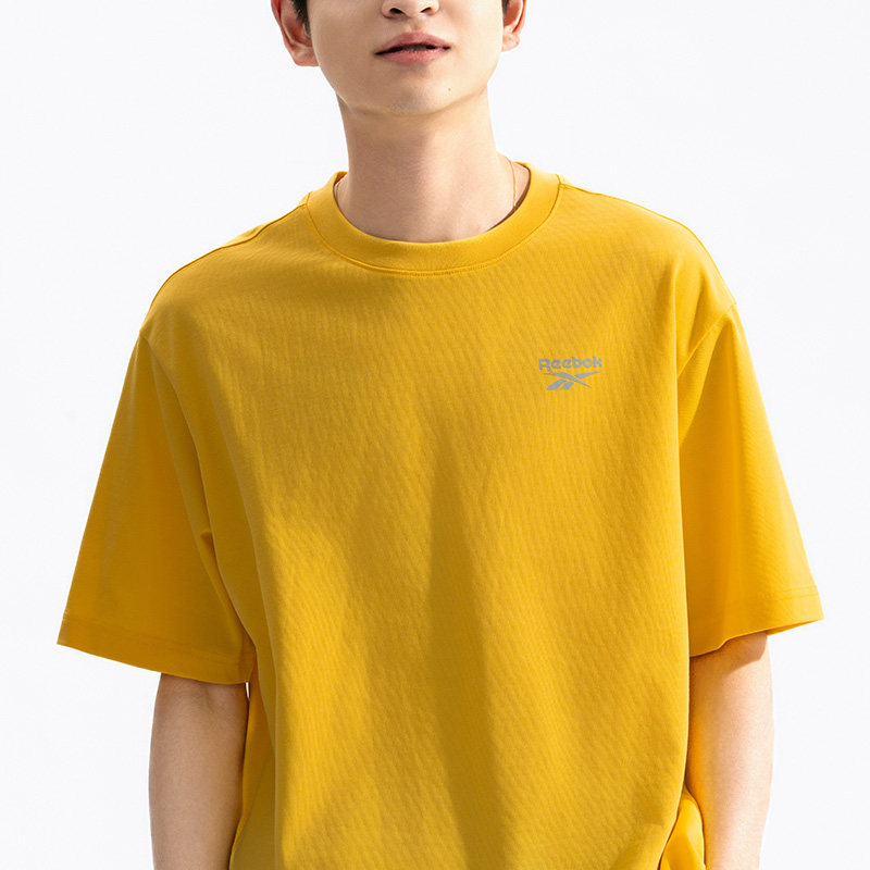 Reebok锐步官方男女款后背潮流印花运动休闲简约舒适短袖T恤,淘宝优惠券,粉丝福利购,淘宝优惠卷