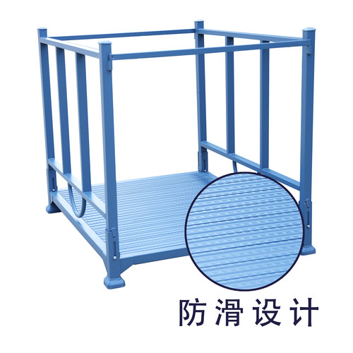 堆垛架仓库冷库巧固架重型布料折叠货架仓储金属架子插管托盘钢制 - 图3