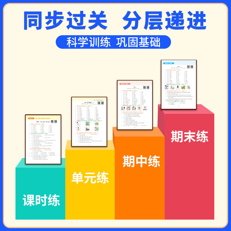 2026新听力能手一二三四五六年级上下册小学英语同步练习册题默写人教版开心外研一起三起听力专项训练天天练阅读小能手陕旅译林版