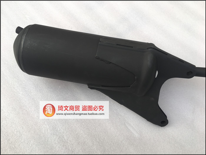适用于新大洲本田SDH110T-3-5消声器NS110I排气管消音器烟筒原装 - 图0