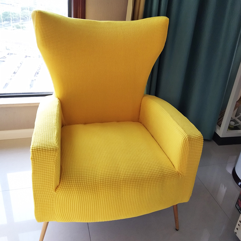 定制沙发套异形弹力餐椅套圆弧凳罩座垫套北欧风防尘盖布厂家直销 - 图2