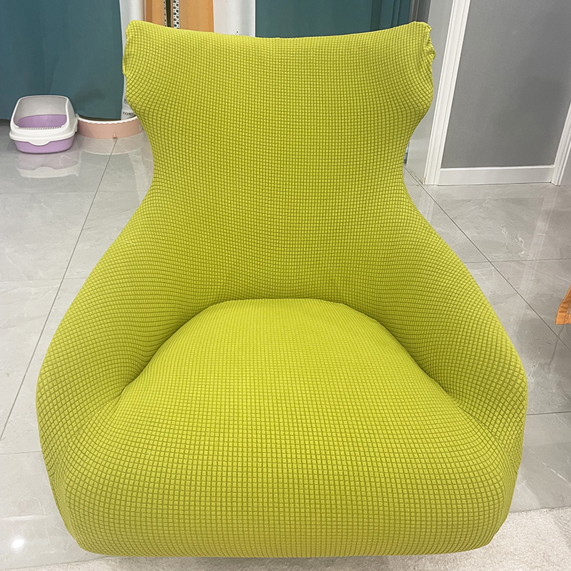 定制沙发套异形弹力餐椅套圆弧凳罩座垫套北欧风防尘盖布厂家直销 - 图0