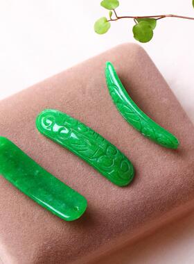 干青翡翠在眼前手牌手饰手串配