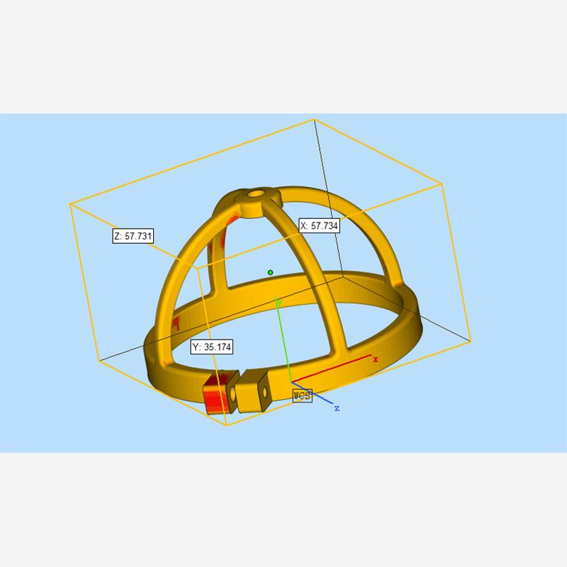 MID-360防护罩铝合金超轻仅9g 激光雷达保护 无人机机器人AGV - 图0