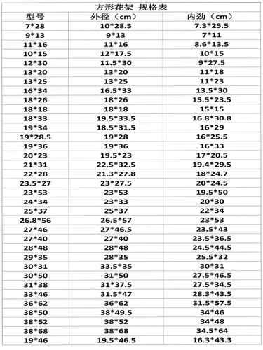 电脑绣花机 中间调节 双向调节 花架方形 绣花框 绣花ABS塑料圈 - 图2
