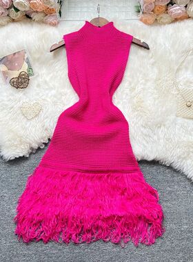 YuooMuoo Women Dress 2026 New Summer Fashion Sexy Openwork S