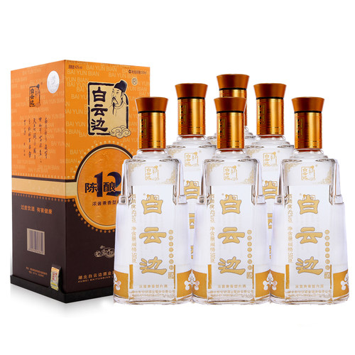 湖北白云边酒12年 42度十二年陈酿500ml特价白酒整箱特惠正品包邮 - 图3