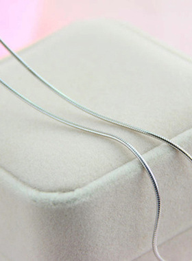 纯银韩版短款项链