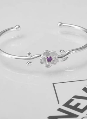 樱花手镯女甜美花朵手环潮网红超仙气质闺蜜时尚百搭配饰