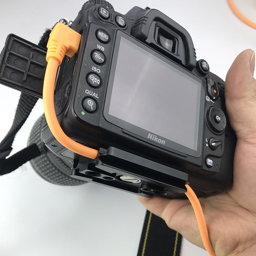 佳能5d3 5d2单反相机通用线夹固线器 联机拍摄线固定器 索尼A73用 - 图0
