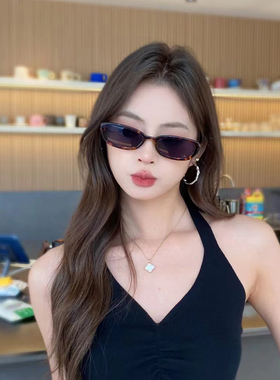 防紫外线椭圆男女通用近视墨镜