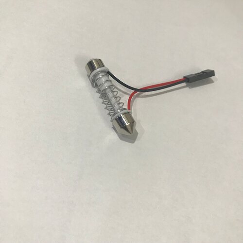 汽车阅读灯led车内灯通用W5W转接头T10双尖 BA9S BA15S插口配件头 - 图3