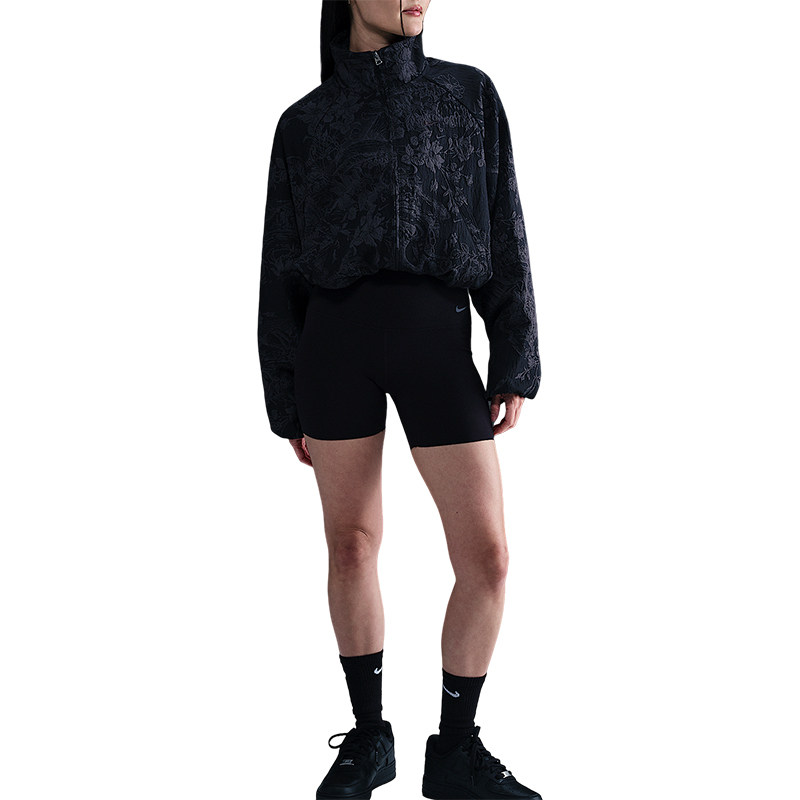 Nike/耐克正品女士提花时尚透气立领运动休闲夹克外套HF9581-010,淘宝优惠券,粉丝福利购,淘宝优惠卷