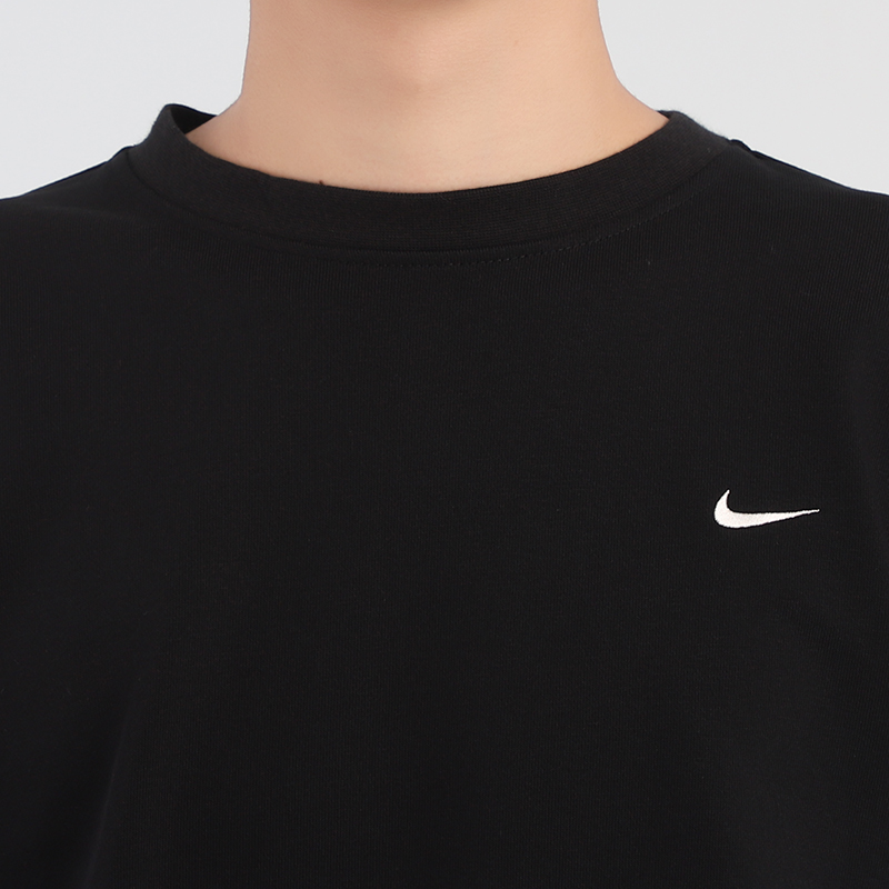 Nike/耐克纯色刺绣LOGO男子运动休闲圆领套头卫衣CK6359