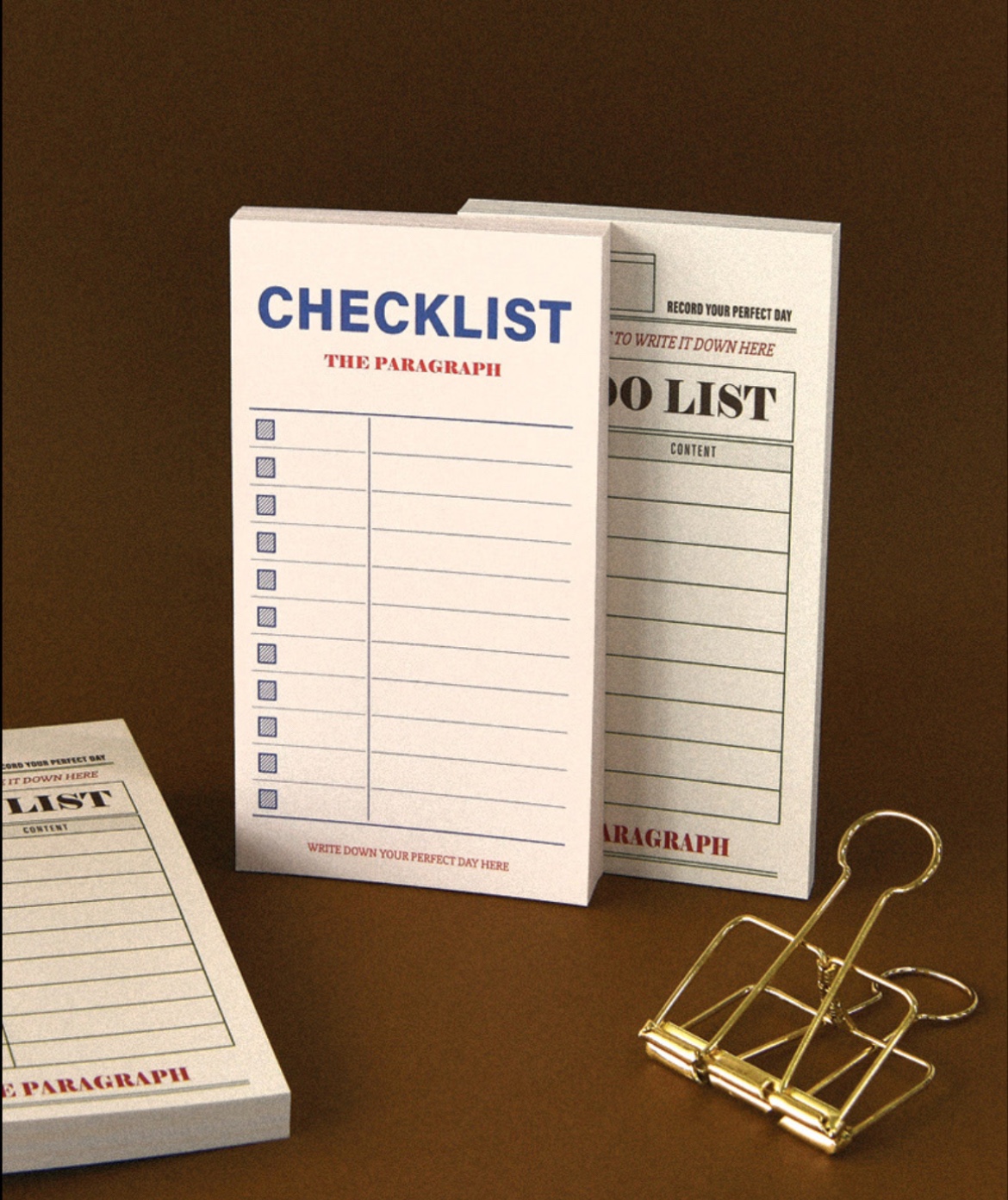 monolike the paragraph memo pad checklist todolist待办事项本 - 图1