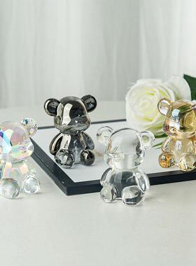 手工暴力熊网红琉璃玄关陶瓷