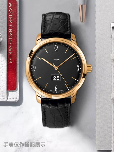 海奕施 Omega, синий импортный ремешок для часов, крокодил