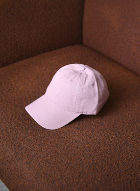 【颖颖家】多色BI入~定制水洗棉软顶棒球鸭舌帽可调节显脸小W2104