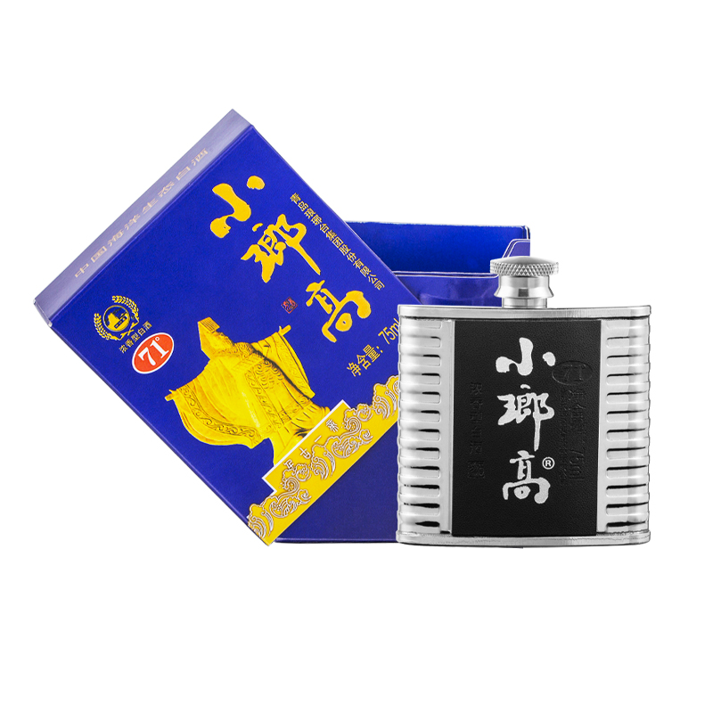 酒厂自营琅琊台白酒71度小瑯高75mL*4高度浓香粮食酒送礼小瓶礼盒