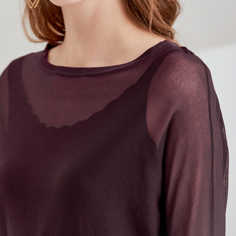 珂莱蒂尔商场同款夏装简约女针织衫 珂莱蒂尔毛衣