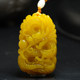 Natural yellow dragon jade dragon brand pendant topaz jade zodiac dragon