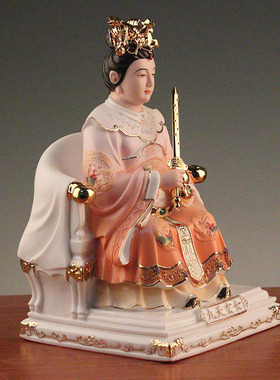 陶瓷九天玄女蚂蚁福运陶瓷