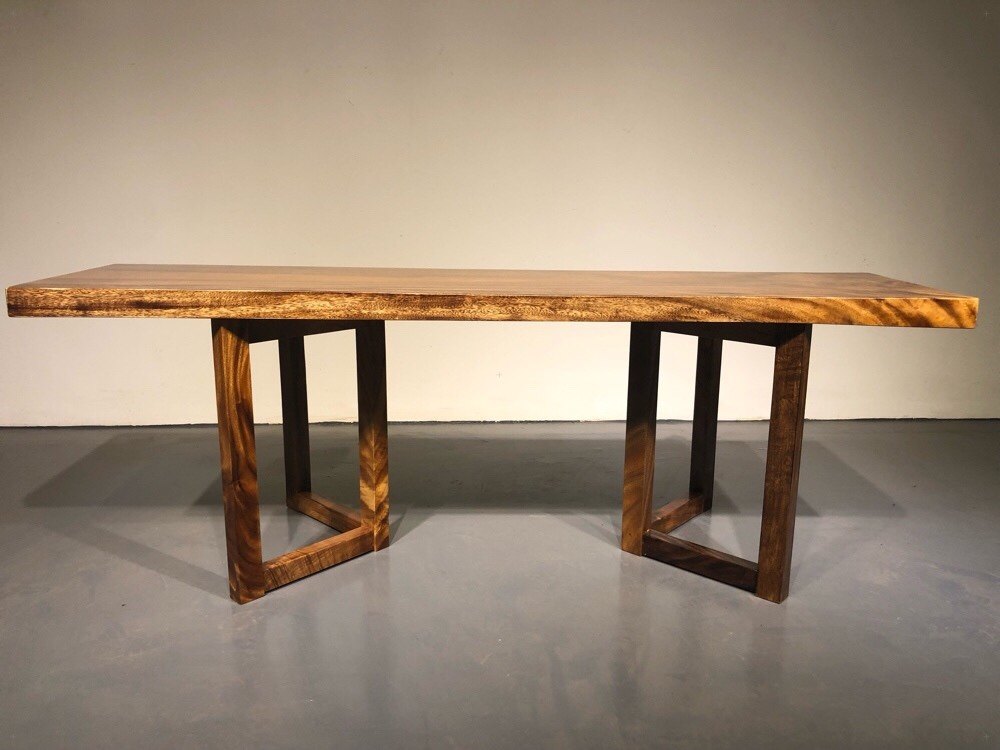 多功能支架胡桃木实木原木乌金木花梨木榫卯结构经济型新中式底座 - 图1