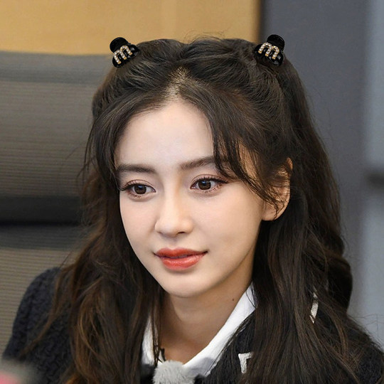 Clip acrylic rhinestone simple and versatile letters