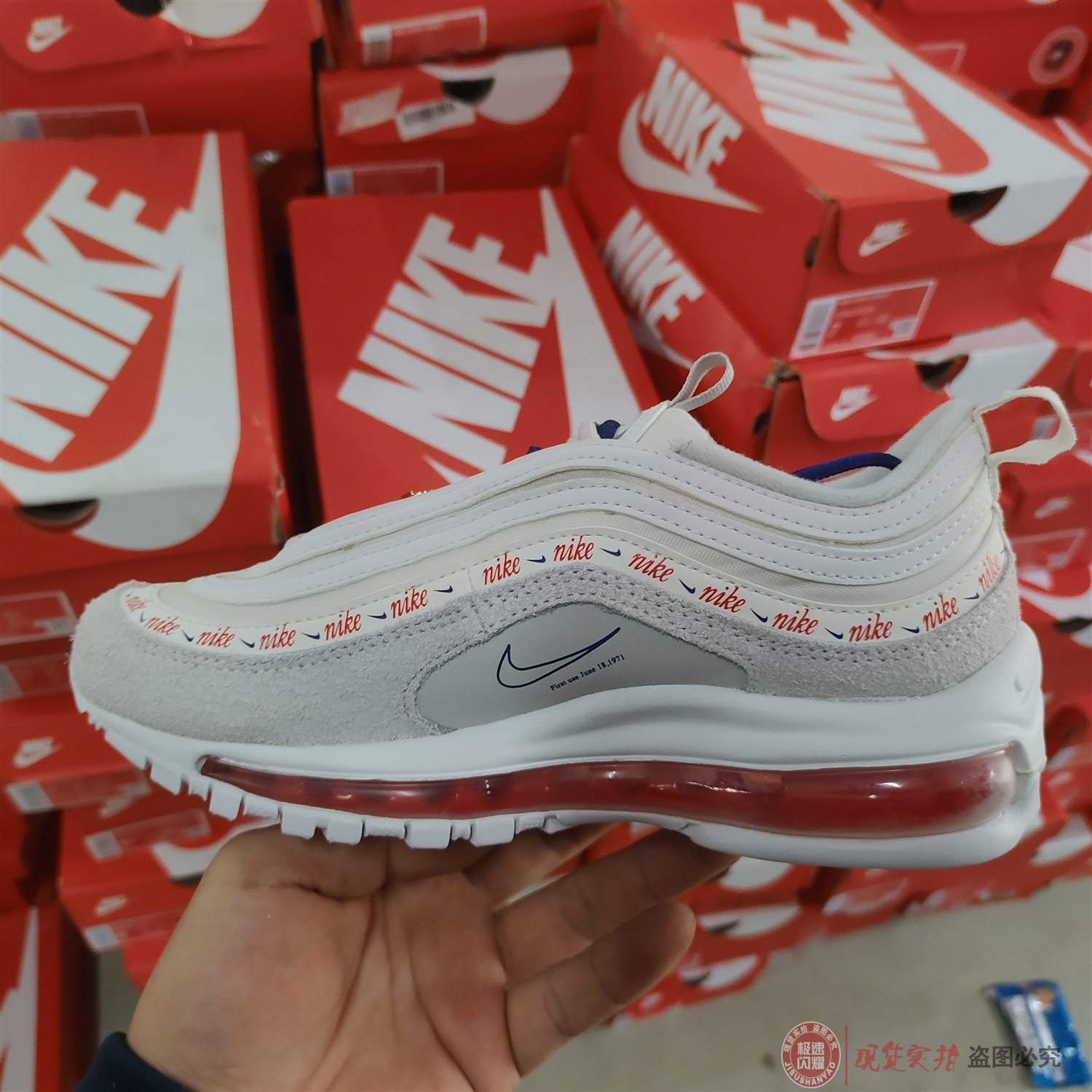 Nike耐克女鞋秋AIR MAX 97气垫运动跑步鞋DC4013-001 DH0558-500-图1