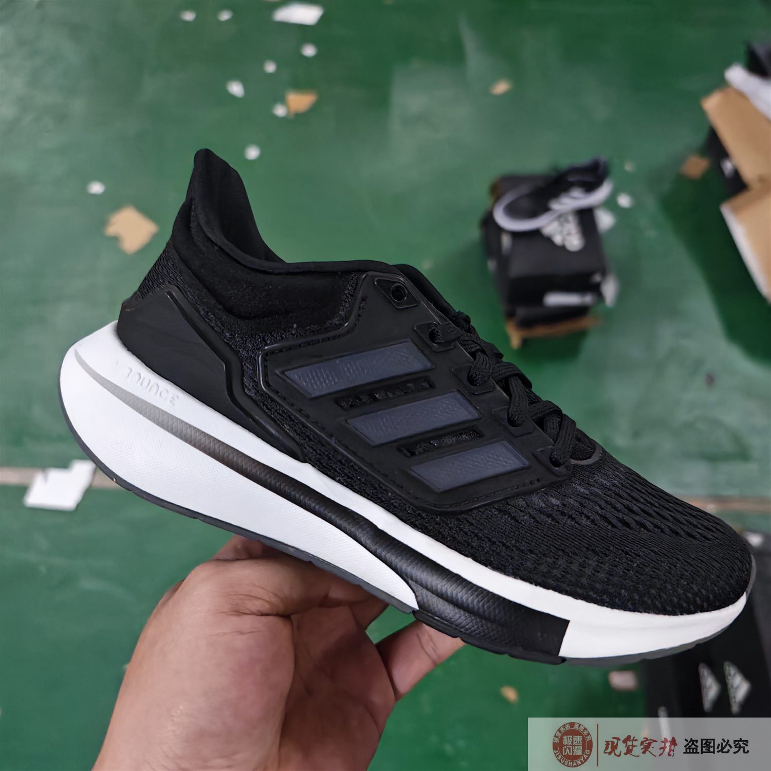 Adidas阿迪达斯男鞋EQ21 RUN网面透气跑步鞋GY2190 H00544 GZ0591-图1