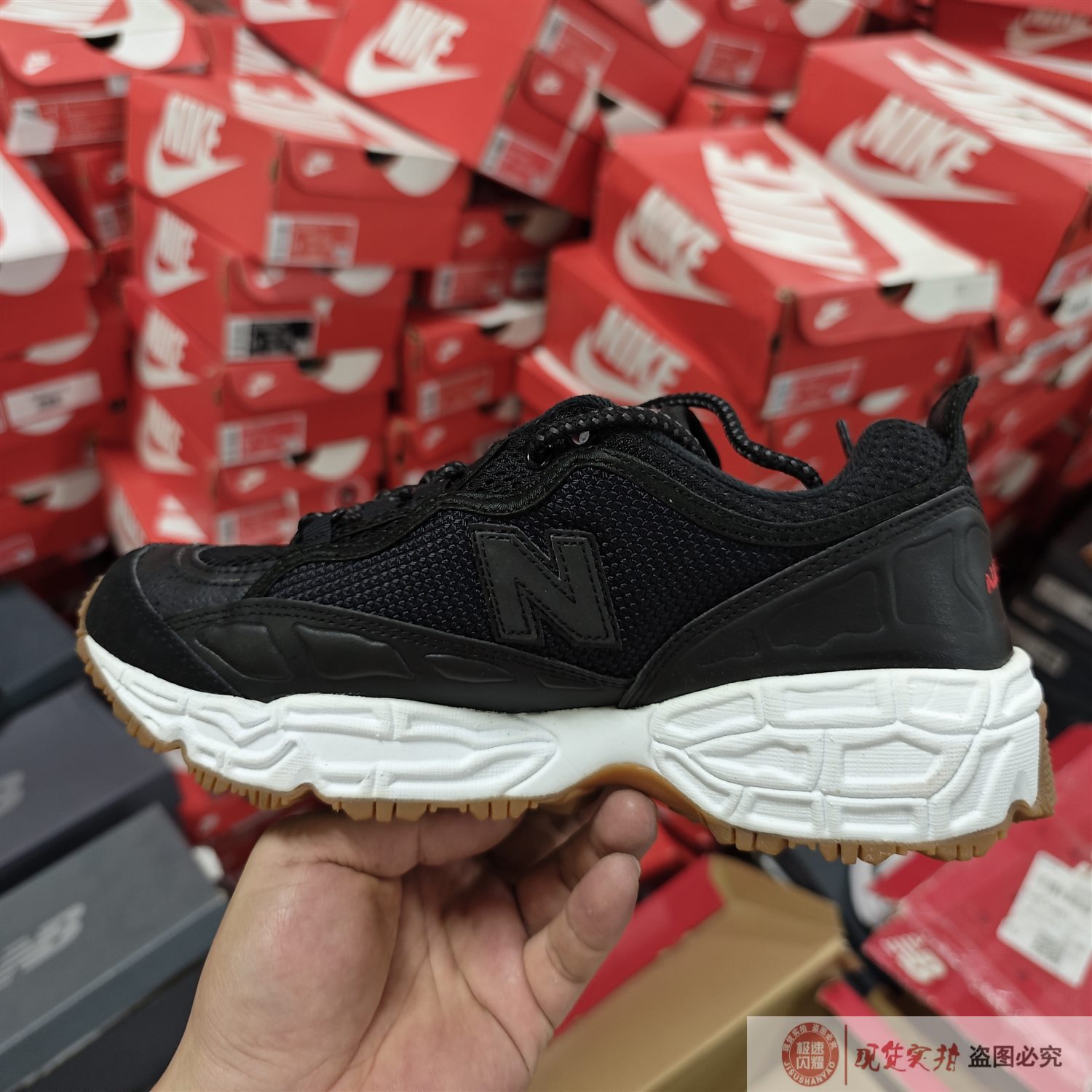 New balance男鞋户外耐磨徒步登山鞋休闲运动鞋ML801BED BEC GLC - 图2