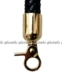 Phụ kiện hành lý DIY vàng và bạc màu rượu thủy tinh khóa dây khóa móc móc khóa móc chó khóa cỡ nòng 1,5 cm, 3 nhân dân tệ / tháng - Phụ kiện hành lý Phụ kiện hành lý