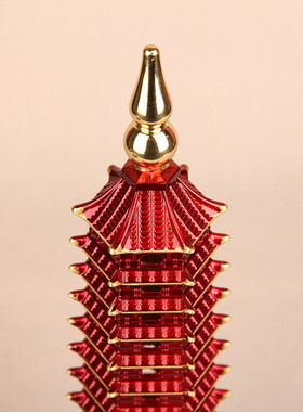 精铜制文昌塔七层九层十三层摆件办公室书桌13层书房装饰工艺品