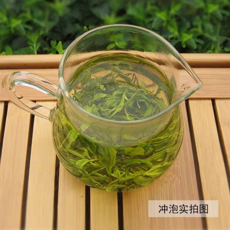 茶叶绿茶2024新茶恩施硒茶明前春茶高山云雾茶浓香型日照富足散装 - 图0