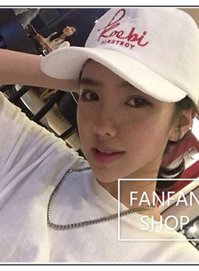 银色钛钢百搭日韩风项链超同款