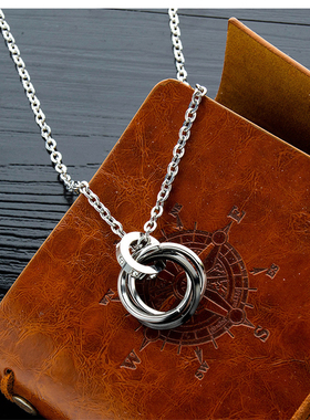 王鹤棣同款吊装项链百搭个性轻奢