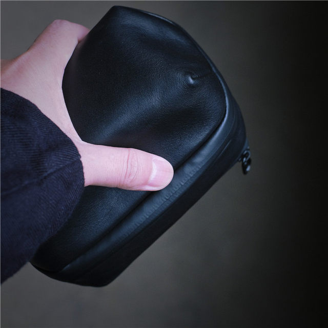 Ricoh full leather series professional equipment photography bag
