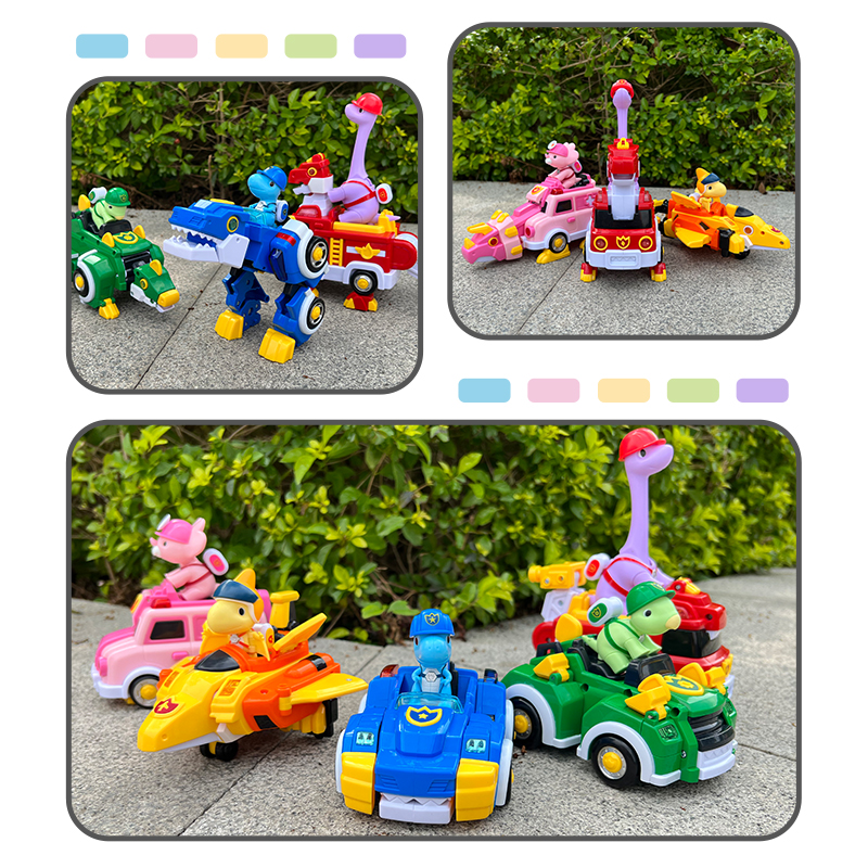 正版龙宝小英雄儿童玩具恐龙巡逻救援车霸王龙变形警车救护车男孩,淘宝优惠券,粉丝福利购,淘宝优惠卷