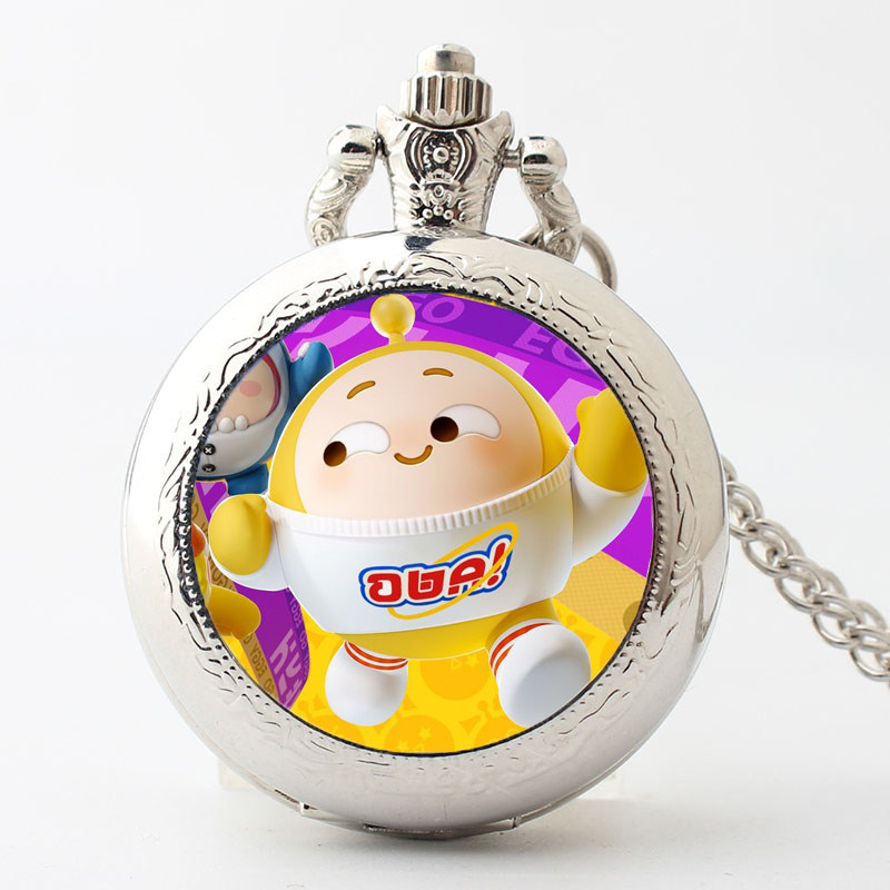 蛋仔派对手表怀表学生儿童挂表翻盖挂脖钟表时间电子礼物