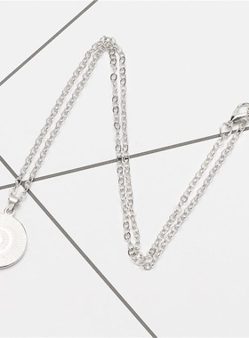 动漫周边配饰 火影忍者时光宝石吊坠项链 九勾玉轮回 写轮眼颈链