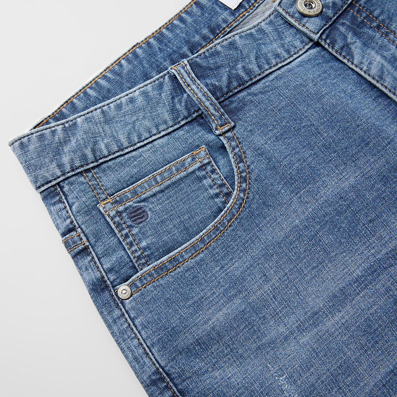 hla /海澜之家三国系列牛仔薄短裤 海澜之家牛仔裤