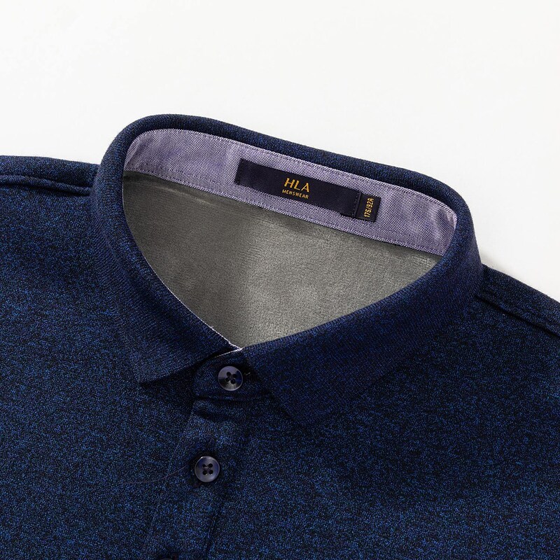 hla /海澜之家翻领抗静电男polo衫 海澜之家Polo衫