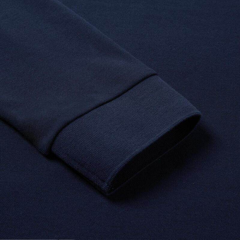 hla /海澜之家撞色条纹长袖polo衫 海澜之家Polo衫