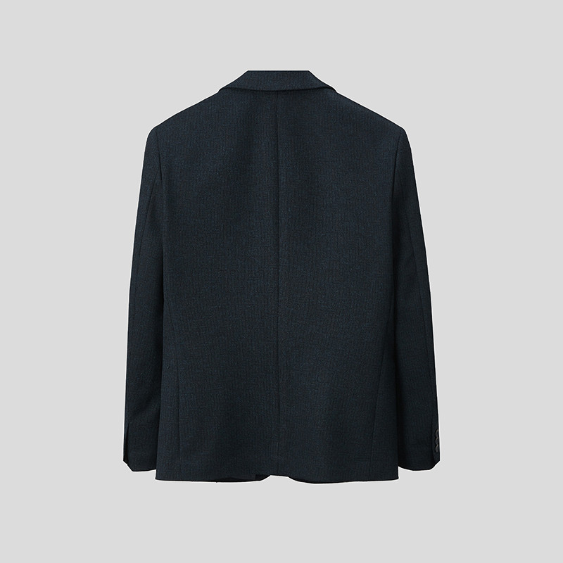 HLA/海澜之家绒感弹力休闲西服25秋冬新时尚胸针商务平驳领外套男,淘宝优惠券,粉丝福利购,淘宝优惠卷