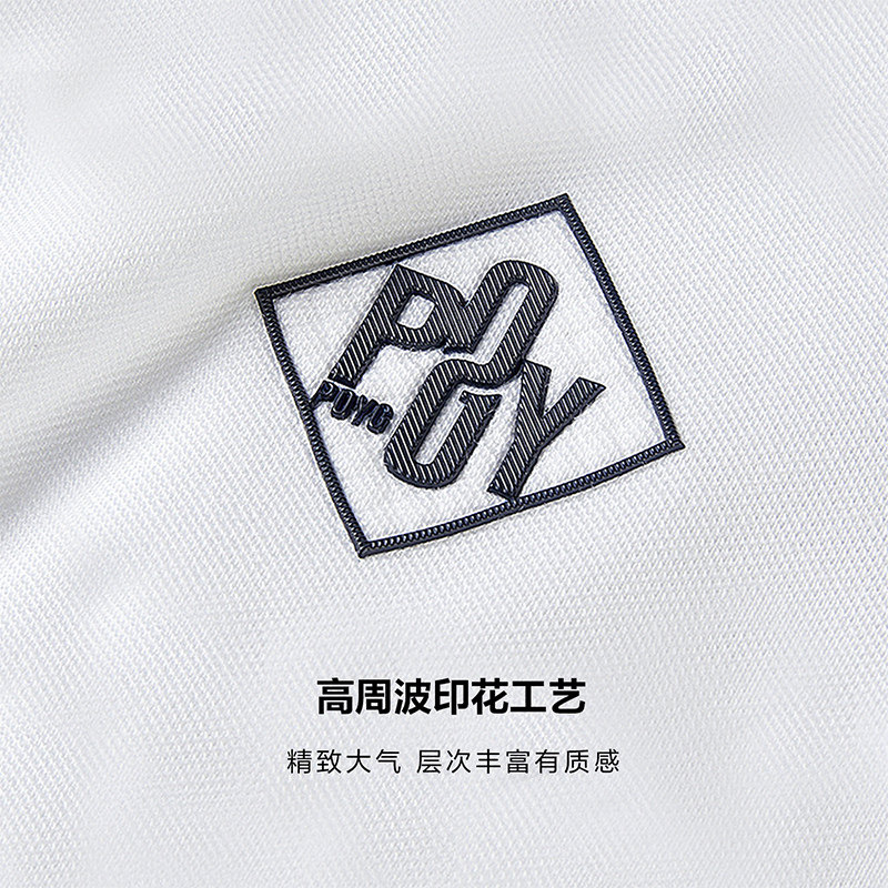 【凉感】海澜之家短袖polo衫黑白t恤 海澜之家Polo衫