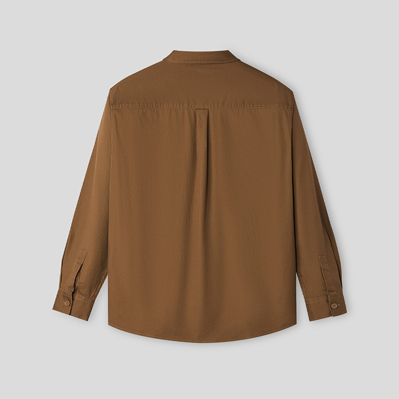 HLA/海澜之家山不在高系列长袖衬衫2026春夏新款简约绣花衬衣男,淘宝优惠券,粉丝福利购,淘宝优惠卷